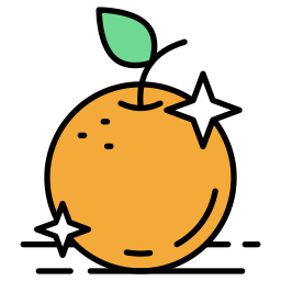 pomarańcza ikona