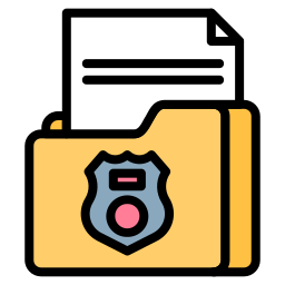 Police folder icon