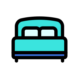 Double bed icon