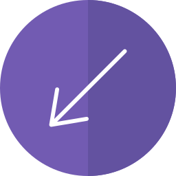 矢印の下 icon