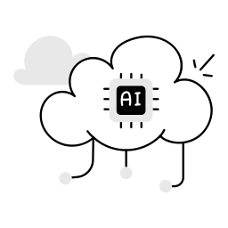 Cloud computing icon