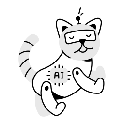 Робот-кот иконка
