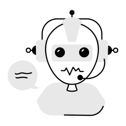 chat robot Icône