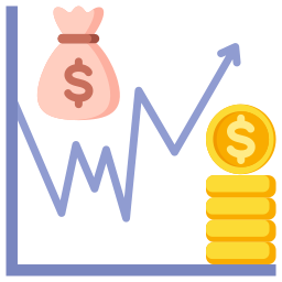 capitalización de mercado icono