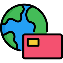 Global payment icon