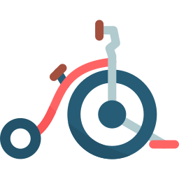 vélo de cirque Icône