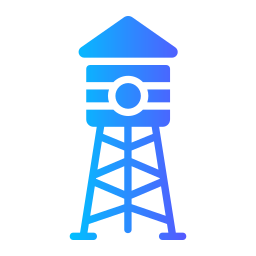 Water tower icon