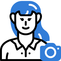 fotógrafo icono