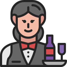 Waitress icon