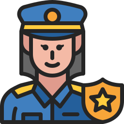 policía icono