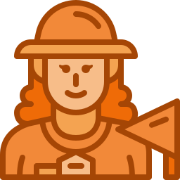 Tour guide icon