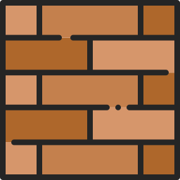 Brick wall icon