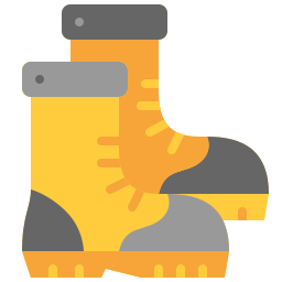 Safety boot icon