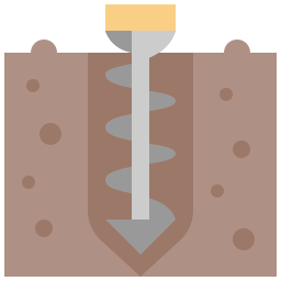 Drilling dig icon