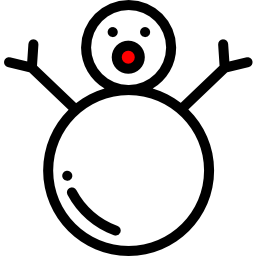 bonhomme de neige Icône