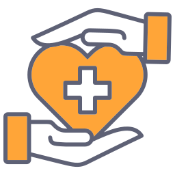 Healthy care icon