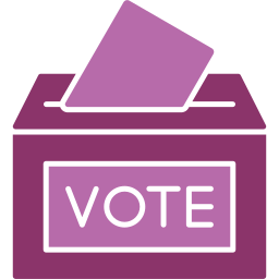 cabina de votación icono