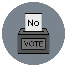 votez non Icône