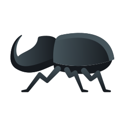 scarabeo rinoceronte icona