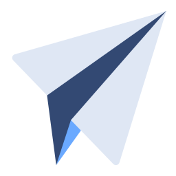 Paper plane icon