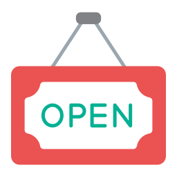 Open tag icon