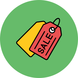 Sale tag icon