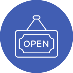 label openen icoon