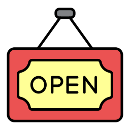 Open tag icon
