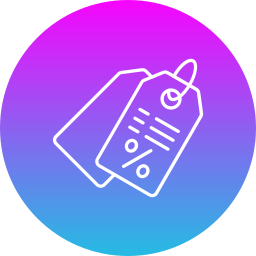 Discount tag icon