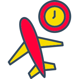 Flight time icon