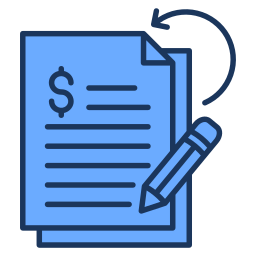 Финансовый документ иконка