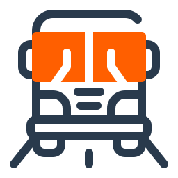 Public transportation icon