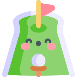 Mini golf icon