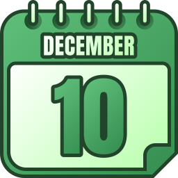 10 de diciembre icono