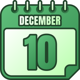 December 10 icon