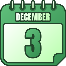 3 декабря иконка
