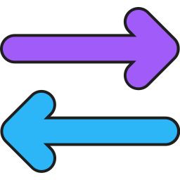 Two arrows icon