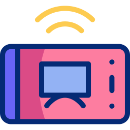 tv uitzending icoon