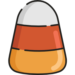 Candy corn icon