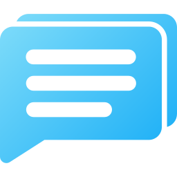 Speech bubble icon