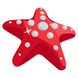 pez estrella icono