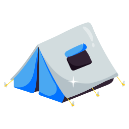 camping zelt icon