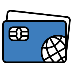 carta bancaria icona