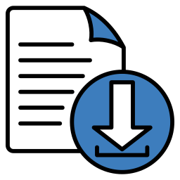 document downloaden icoon