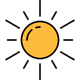 Sun icon