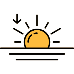 Sunset icon