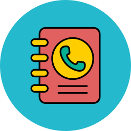 Phone book icon