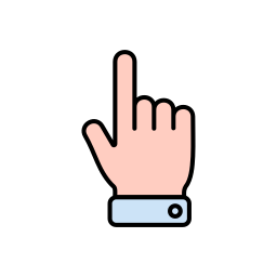 geste de la main Icône