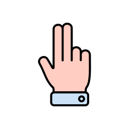 gest ręki ikona