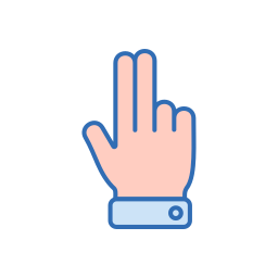 gest ręki ikona